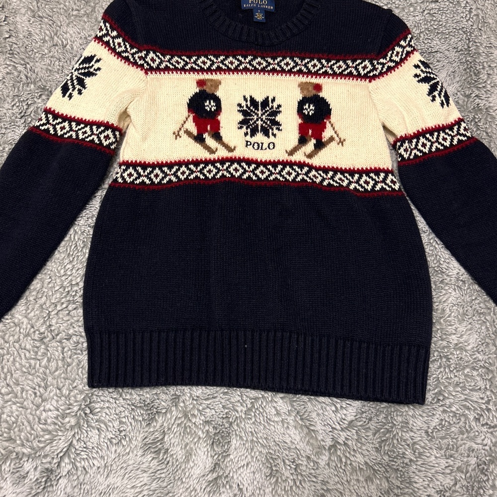 Boys Polo Ralph Lauren Bears sweater